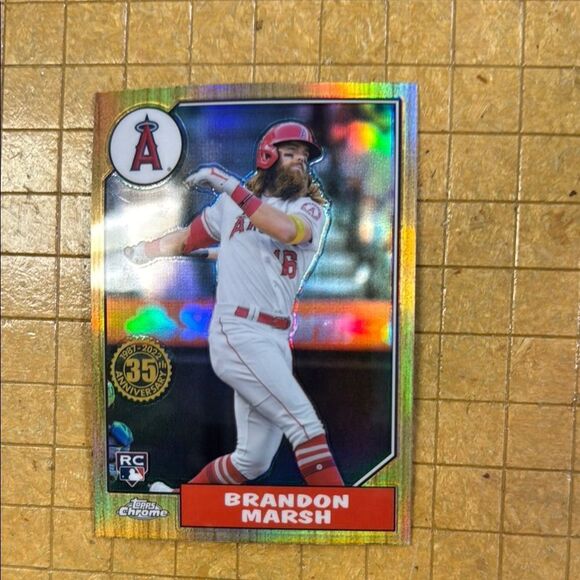 Brandon Marsh Baseball Trading Card 2022 Topps mint Condition #87BC-18 - Picture 1 of 1